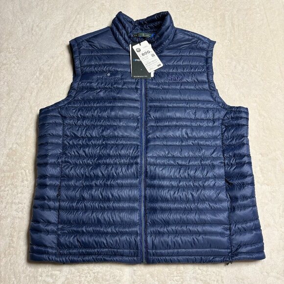 NWT Stio Mens Pinion Down Vest XL Mountain Shadow Blue 800 Fill Hyperdry Quantum - Picture 1 of 12